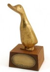 Image of the Golden Duck statue